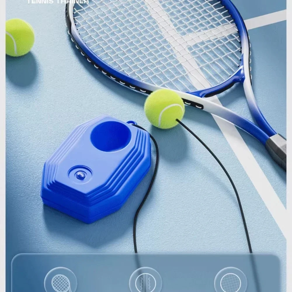 Exercise Equipment Tennis Trainer Rebound Ball with String Baseboard Self Study Tennis Dampener Training Tool Tennis with string