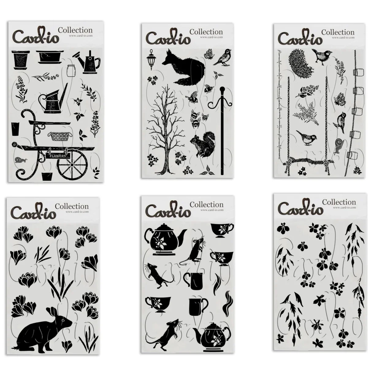 

2025 New Barrow Blooms Bunny Bees Clear Stamps Stencils Gift for Decorating Scrapbook Diy Making Card Scrapbook Embossed Paper