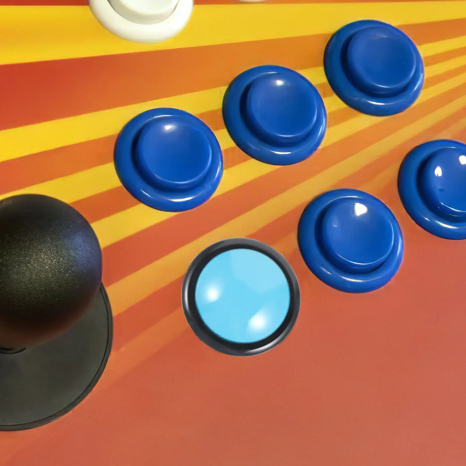 زر اللعبة، زر ضغط LED، بديل متين لملحقات آلة الألعاب، الأدوات المنزلية، الأدوات المنزلية #4