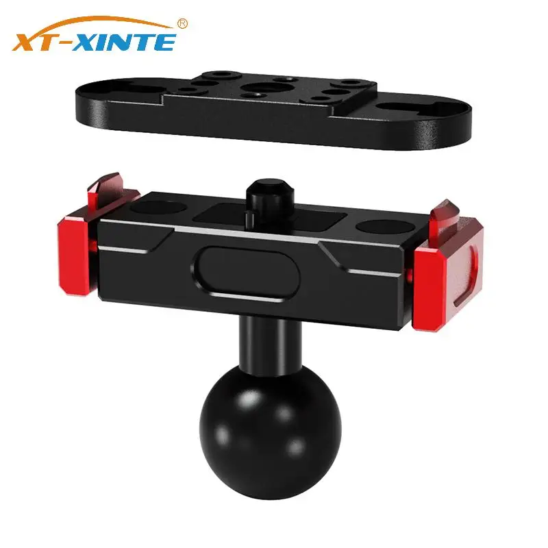 

Магнитная быстросъемная база для GoPro Hero 12 11 10, удлинитель для экшн-камеры, держатель адаптера с шаровой головкой 16 мм/17 мм/1 дюйм