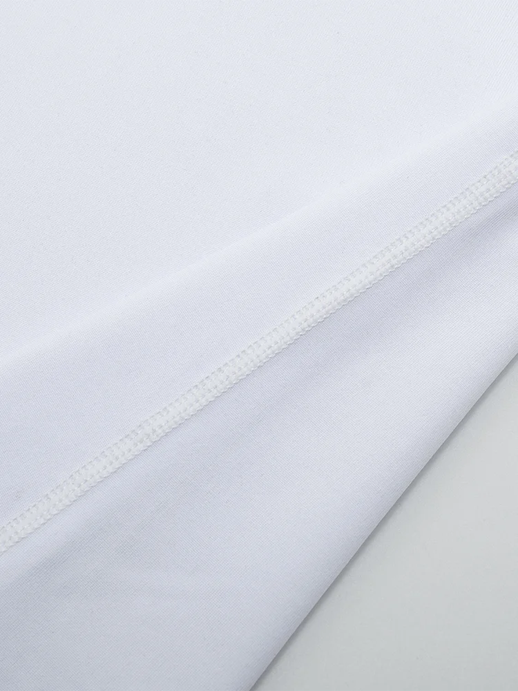 تي شيرت الجري واللياقة البدنية للرجال، ملابس اللياقة البدنية والتدريب، مجموعة رياضية خفيفة الوزن، واقي ساق الجري البطيء للرجال #6