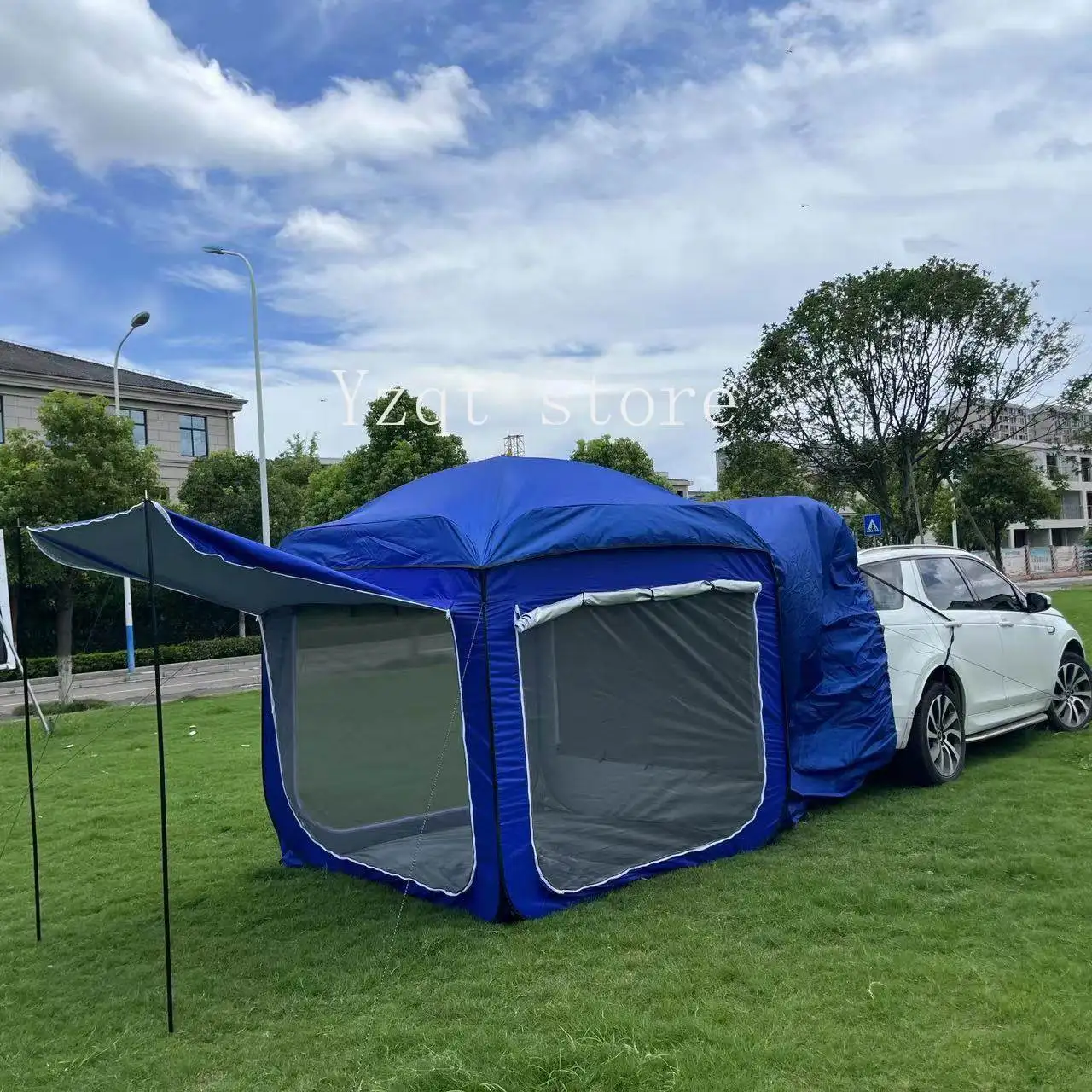Outdoor extension suv tail tent house car tent trunk car trunk tent car edge field camping