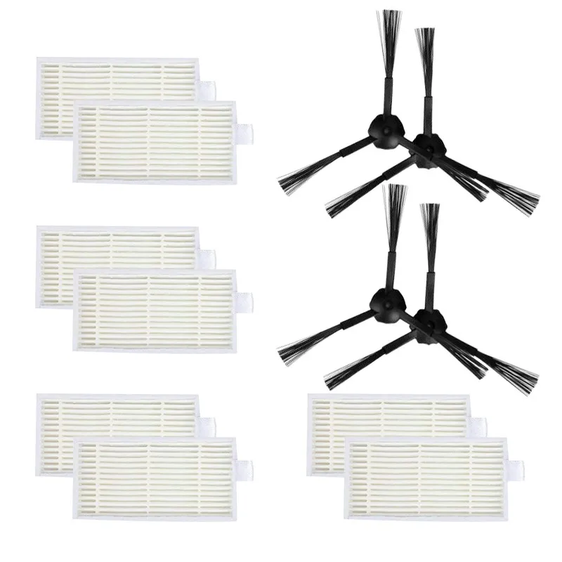 

Для iLife Hepa Filter V5 V5s V3 V3S V5S V50 Pro V55 X5 аксессуары для робота-пылесоса, запасные части, сменные расходные материалы