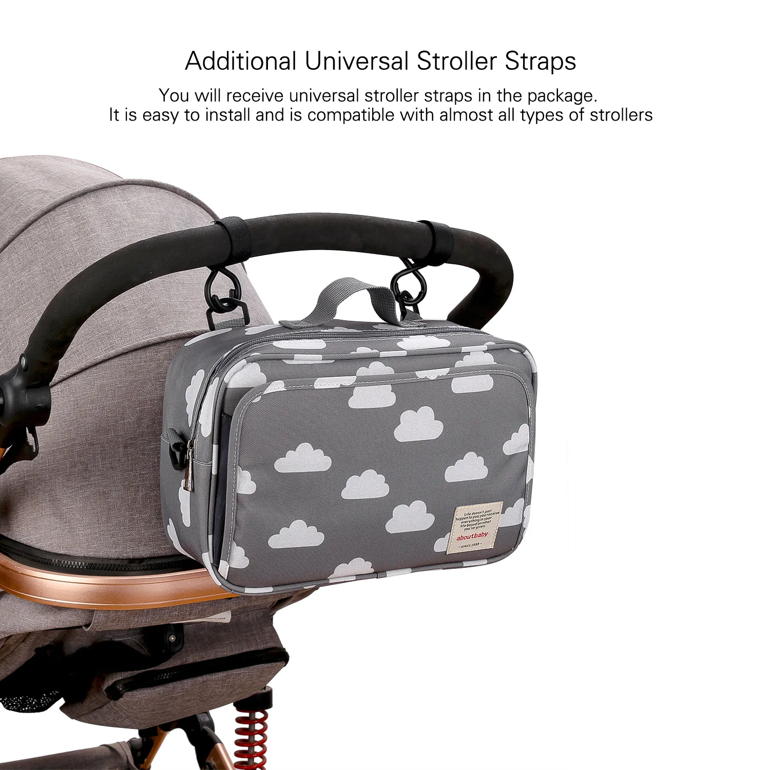 Baby Stroller Bags Waterproof Diaper Bag Large Capacity Mommy Travel Bag Multifunctional Maternity Mother Organizer Baby Car Bag