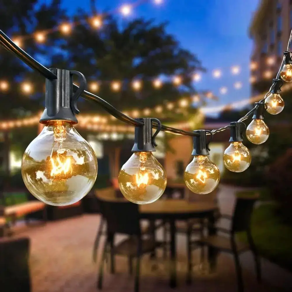 

Outdoor Solar Lights Waterproof Camping 40 LED Lights Christmas Wedding Garden Decoration Lighting Sunlight Fairy Lights
