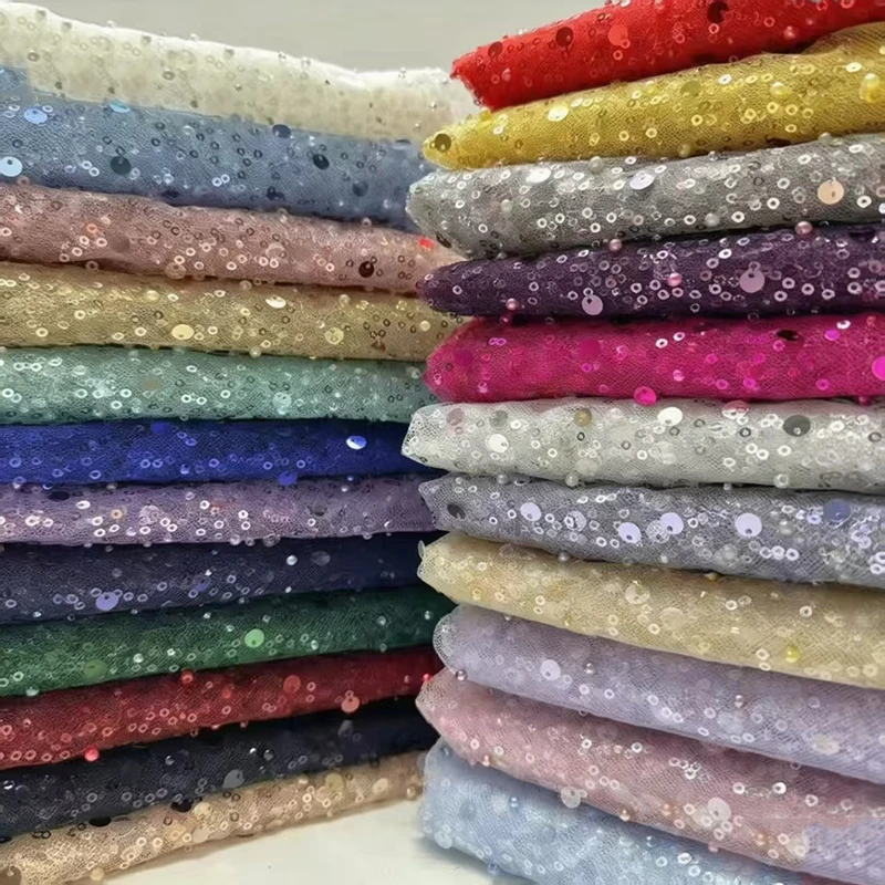 mistlace-5-yards-radom-scattered-sequins-mixed-size-net-tulle-sparkly-sheer-mesh-material-for-rrom-dress-party-wholesale-ml307