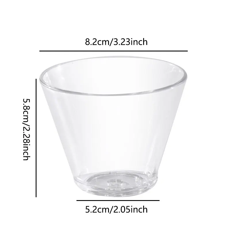 Transparent Reusable Coffee Filter Cup，Pour Over Coffee Maker,Coffee Dripper, for Home, Cafe, Restaurants