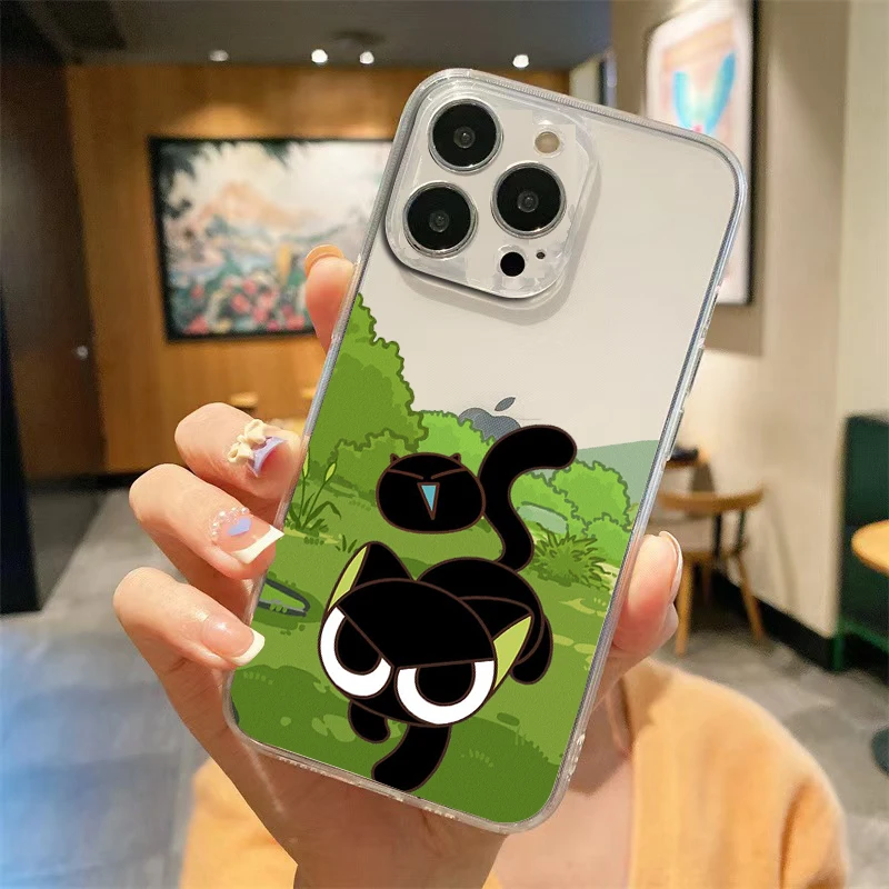 bilibili The Legend of Luo-Xiao-hei Phone Case For iPhone 15 14 13 12 11 Pro Max XS X XR  15 Plus SE 2022 Shockproof  Cover