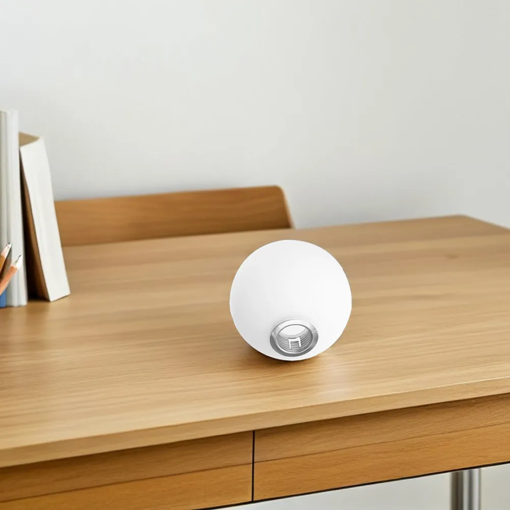 

Стеклянный плафон-шар 90 мм, круглая крышка для подвесных и настольных ламп, современная замена плафона, белая стеклянная крышка