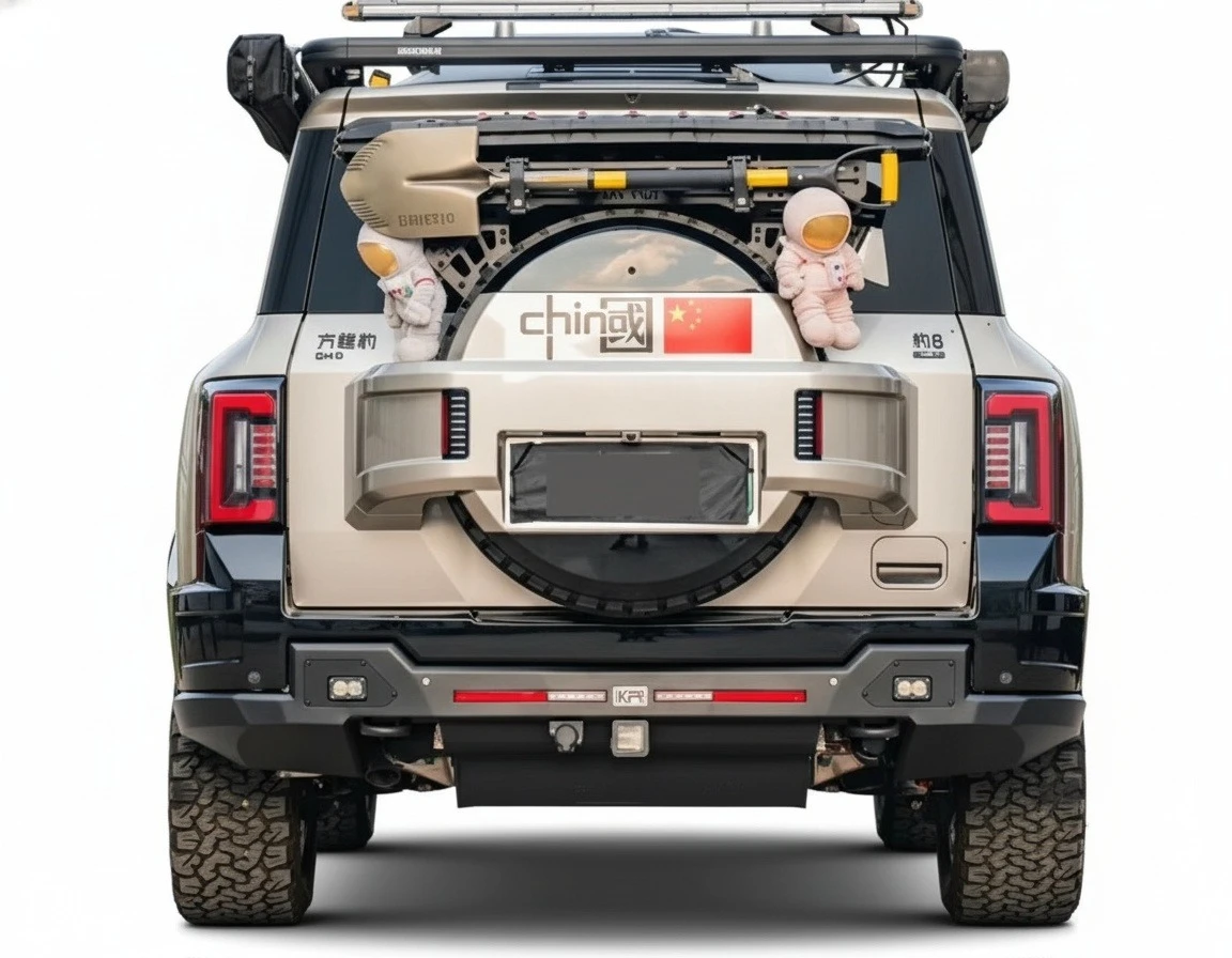 

Car Front Bumper, Half-Width Carbon Steel Bumper, Fit For Fangchengbao Leopard 8 BYD, Heavy-Duty Protection Off-Road Bumper