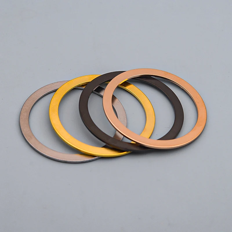 Mod 38mm*31.6mm Flat Copper Watch Bezel Insert Rings Fits Seiko SKX007 SKX009 SRPD Watch Case NH35 NH36 Movement Watch Parts