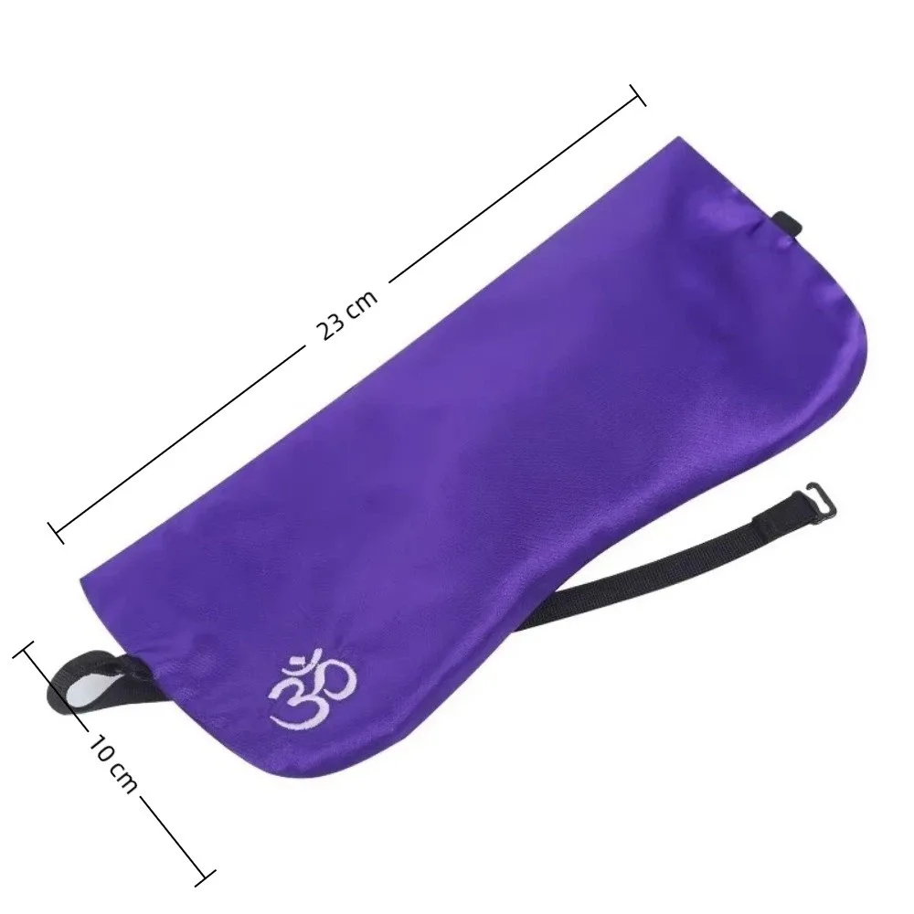 Poduszka do jogi z lawendą, jedwabna maska na oczy wspomagająca sen, relaksacja oczu, łagodzenie zmęczenia, narzędzia do ćwiczeń medytacyjnych