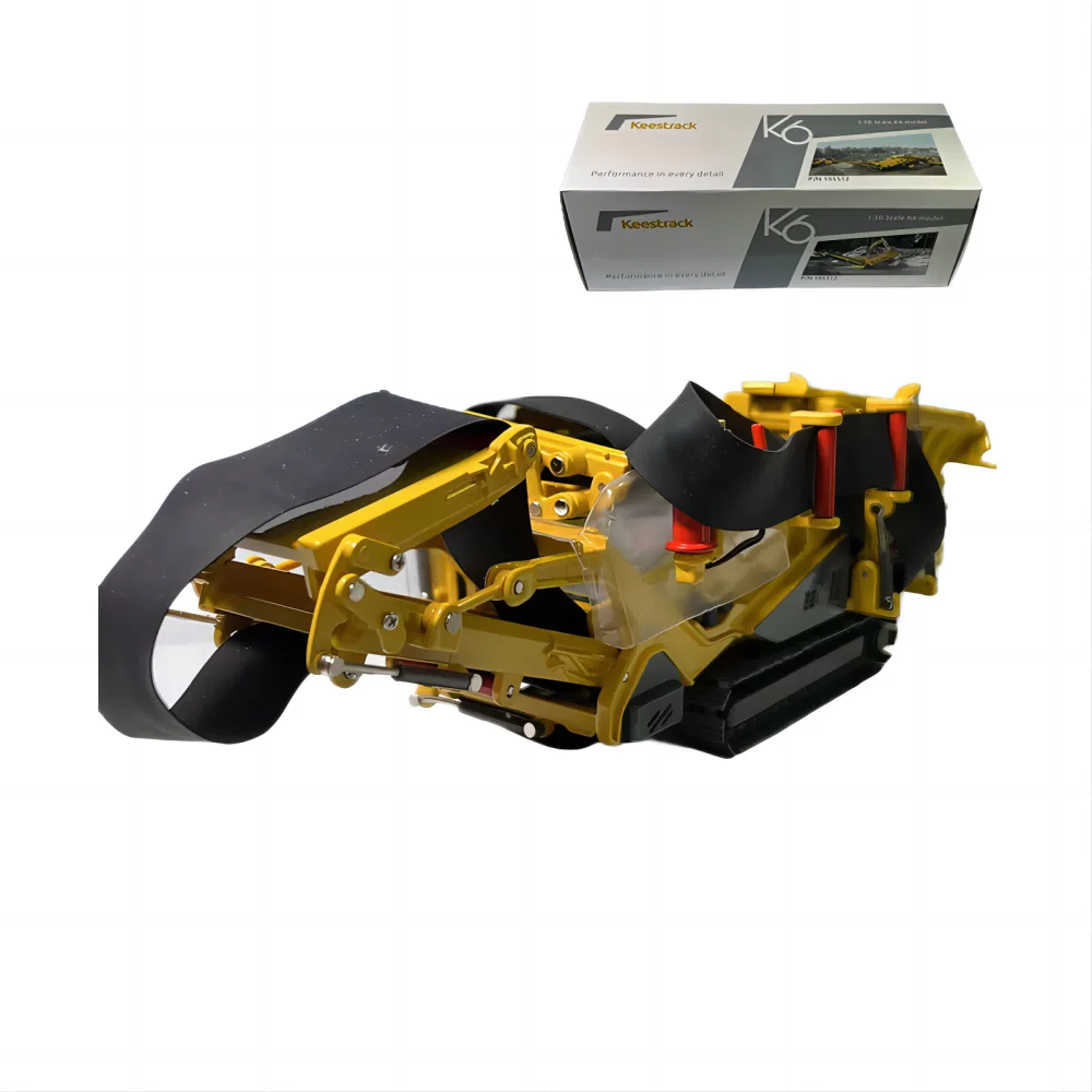 

Высокая имитация 1:50 Keestrack K6, гусеничный экранирующий и дробильный завод, литая под давлением модель для подарка, дисплея