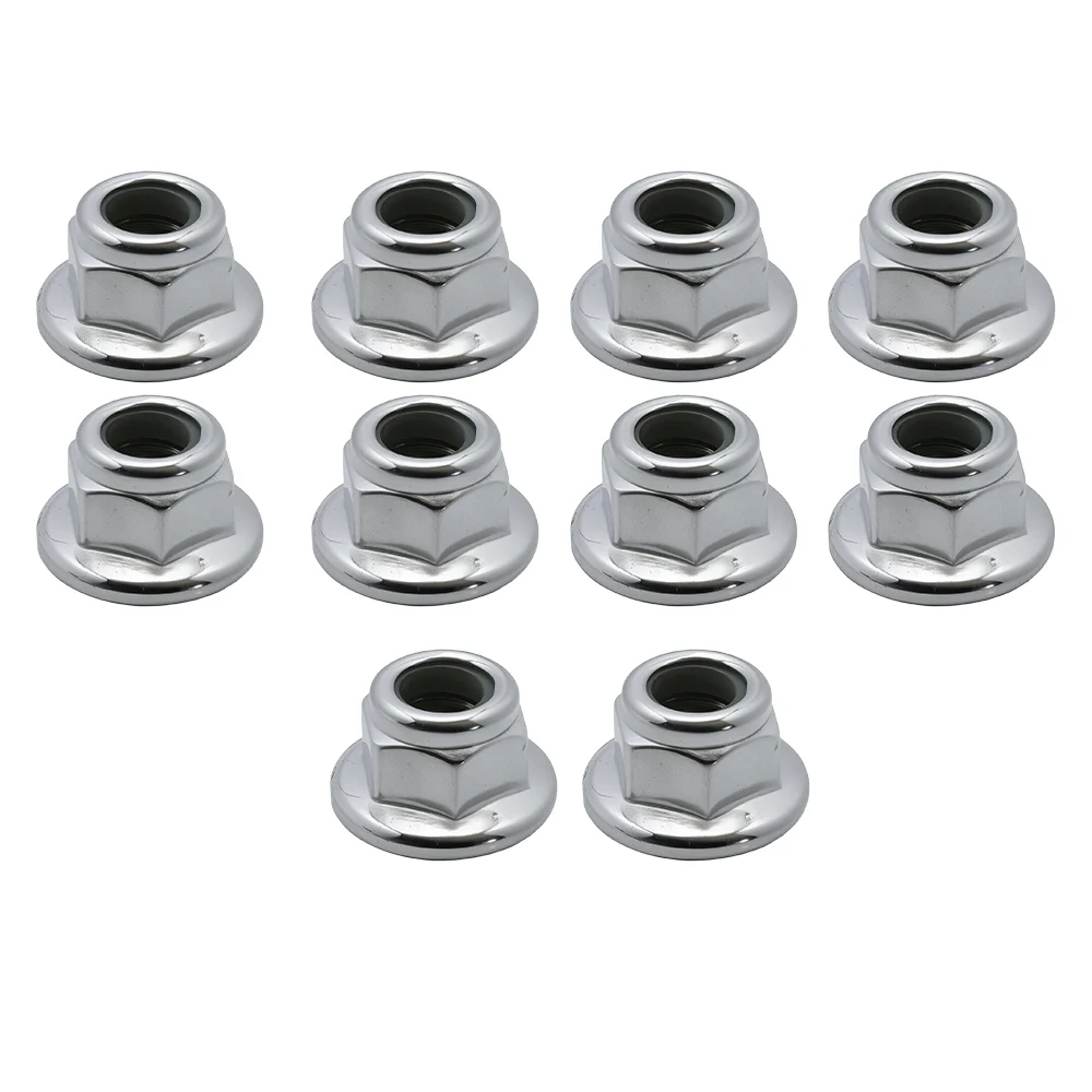 10Pcs Hexagon Nut M5 for Stihl MS170 MS180 MS250 FS120 FS200 FS250 017 018 021 025 Chainsaw Trimmer 9216-261-0700 92162610700
