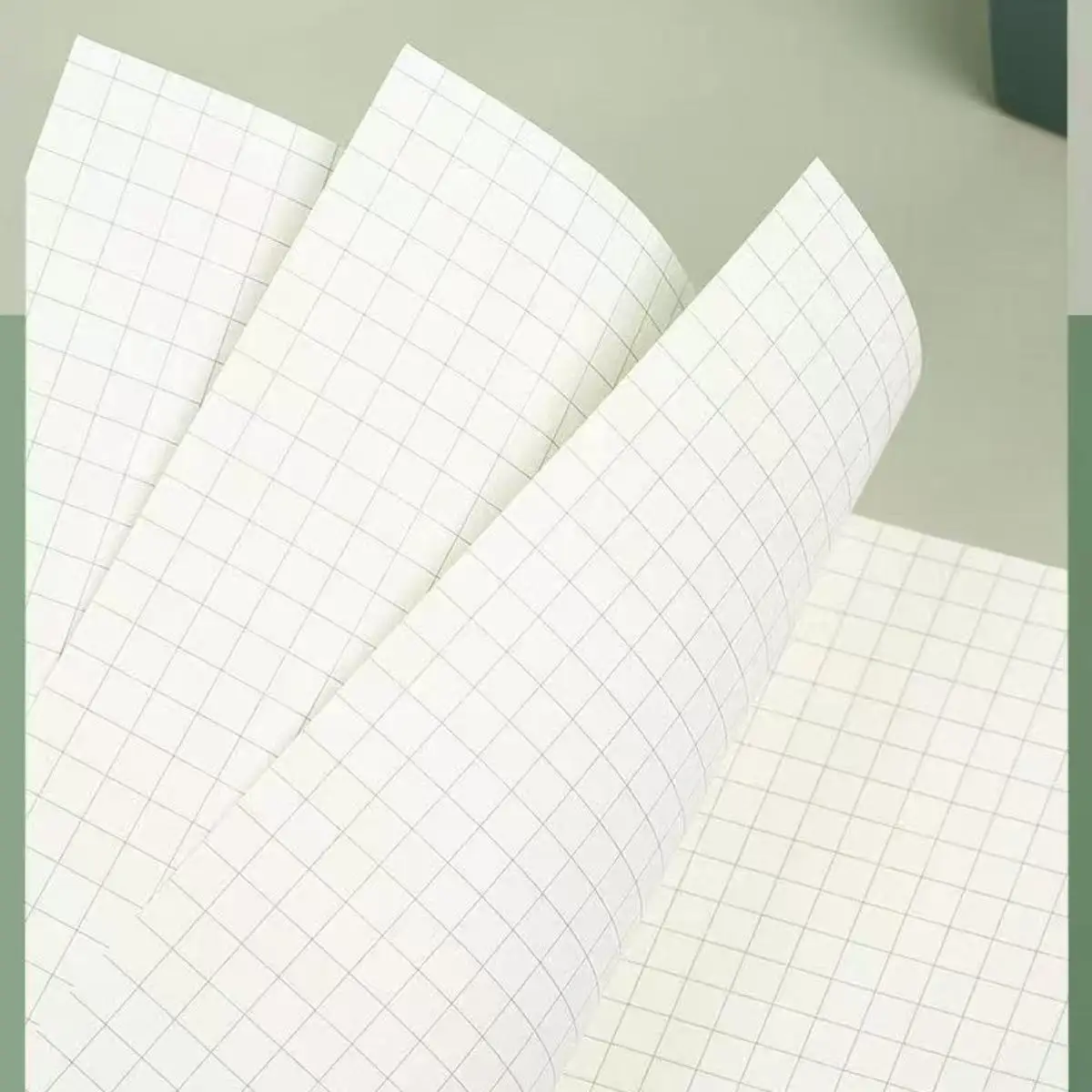 45 Hojas A5 A6 A7, Recambio de Hojas Sueltas para Cuaderno, Hojas Interiores para Encuadernador de Espiral, Hojas Rayadas, en Blanco, Cuadrícula, Papel para Manualidades, Papelería