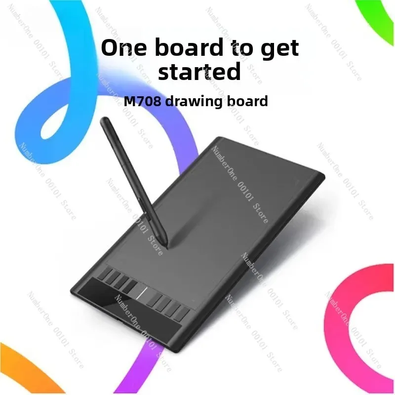 M708 M808 Digital Drawing Tablet for Computer Online Class Handwritten Input Teaching