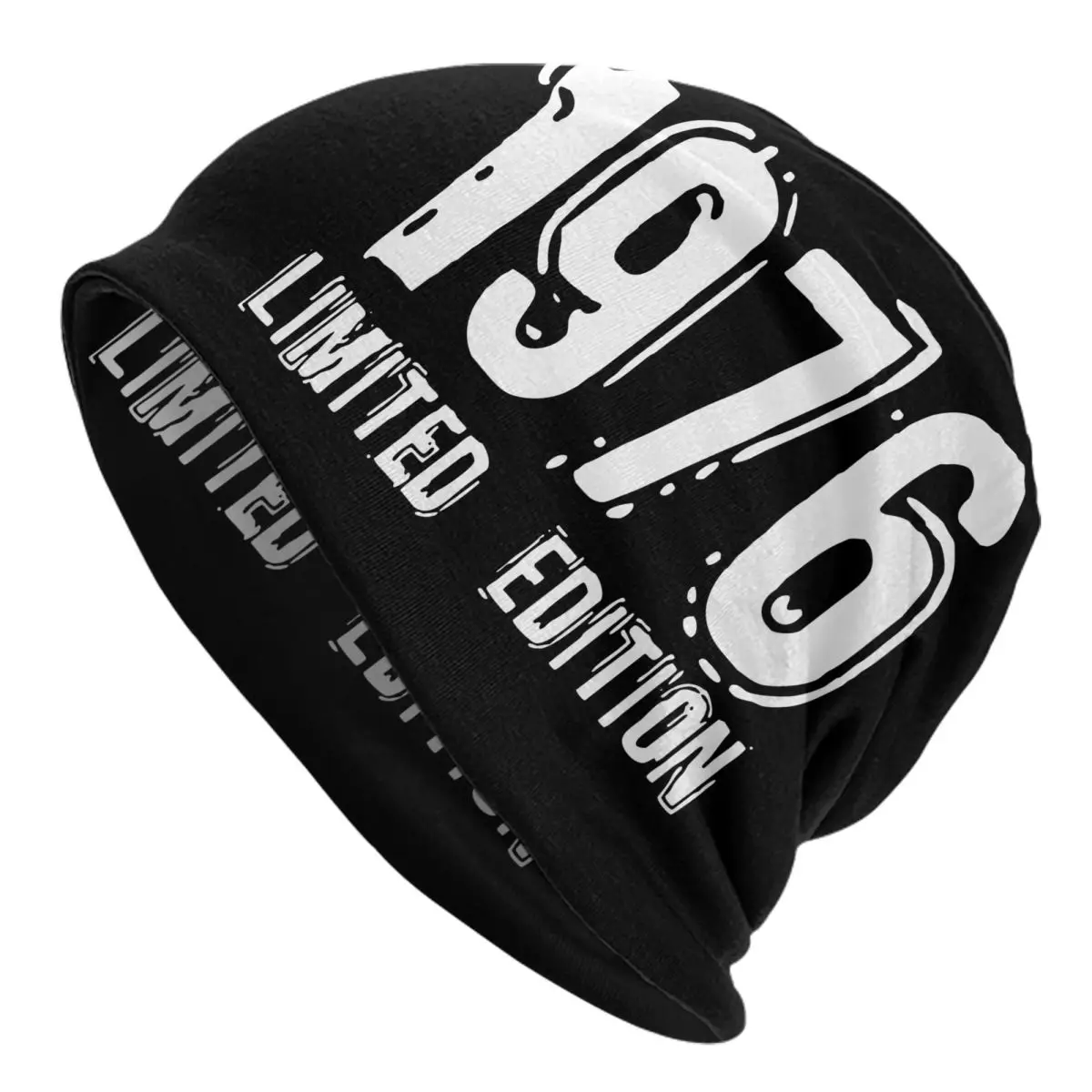 1976 Limited Edition Vintage Bonnet Hats Hip Hop Outdoor Skullies Beanies Hat for Men Women Knitting Hats Thermal Elastic Cap