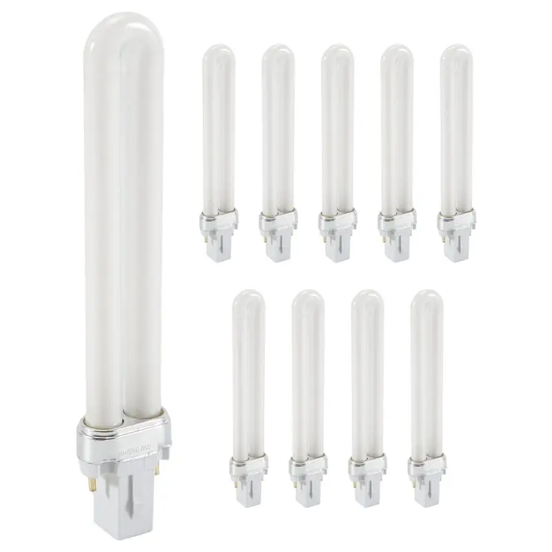 SDFC-10PCS 9W Nail Uv Machine 365Nm Lamp Bulb Tube