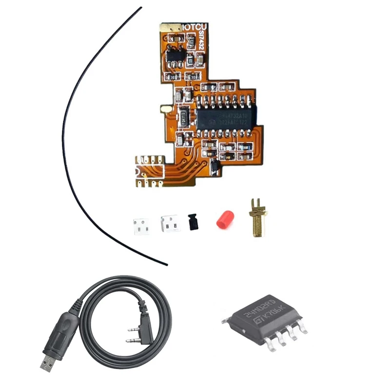 

SI4732 FPC Modification Module+2M Chip+Programming Cable For Quansheng K5K6 HF Shortwave Reception/Dual Antenna Solution