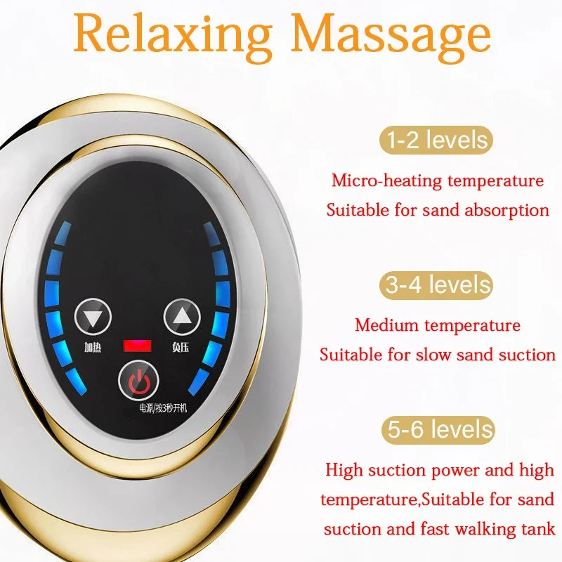 6-Gang-Elektro-Guasha-Schabegerät, Unterdruck, Vakuum-Saugnapf, Heim-Körpermassagegerät, Heizung, Fettverbrenner, Anti-Cellulite