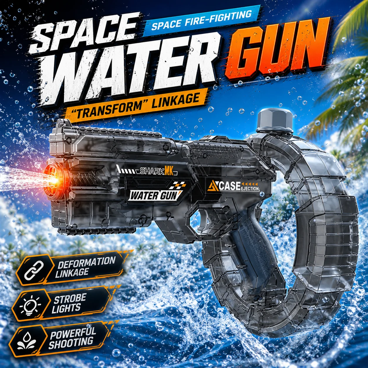 Electric Water Gun with Flashi - Outdoor Powersports recension och pris
