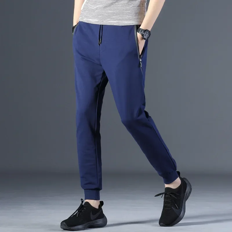 

High Quality Cotton Pants Men Fitness Sportswear Tracksuit Bottoms Skinny Sweatpants Trousers Gyms Jogger Plus Size 8XL