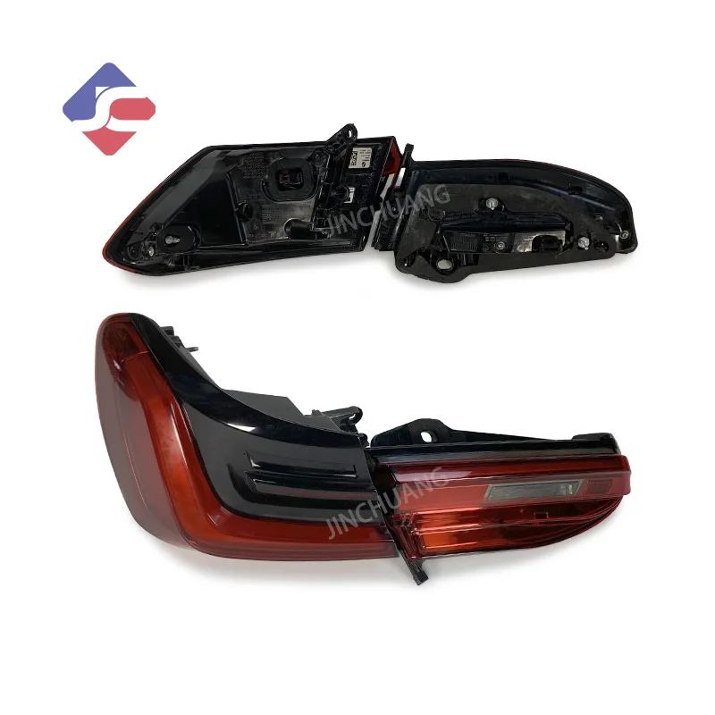 Экономичный модный задний фонарь для BMW серии 7, G12 G11 730 740 750 760 2016-2021, сквозной задний фонарь, светодиодный задний фонарь в сборе