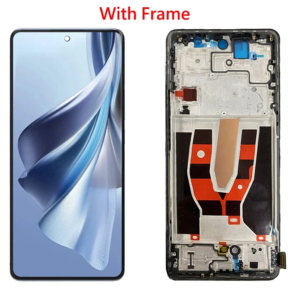 6.7\'\' For Oppo Reno10 5G LCD Display Touch Screen Digitizer Assembly Replacement For Oppo Reno 10 5G CPH2531 AMOLED LCD