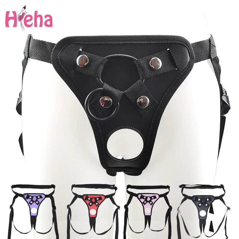 Adjustable Women Lesbian Strap Pants Strapon Dildos Pants Strap on Couples Dildo Panties for Lesbian Adult Game Sex Products