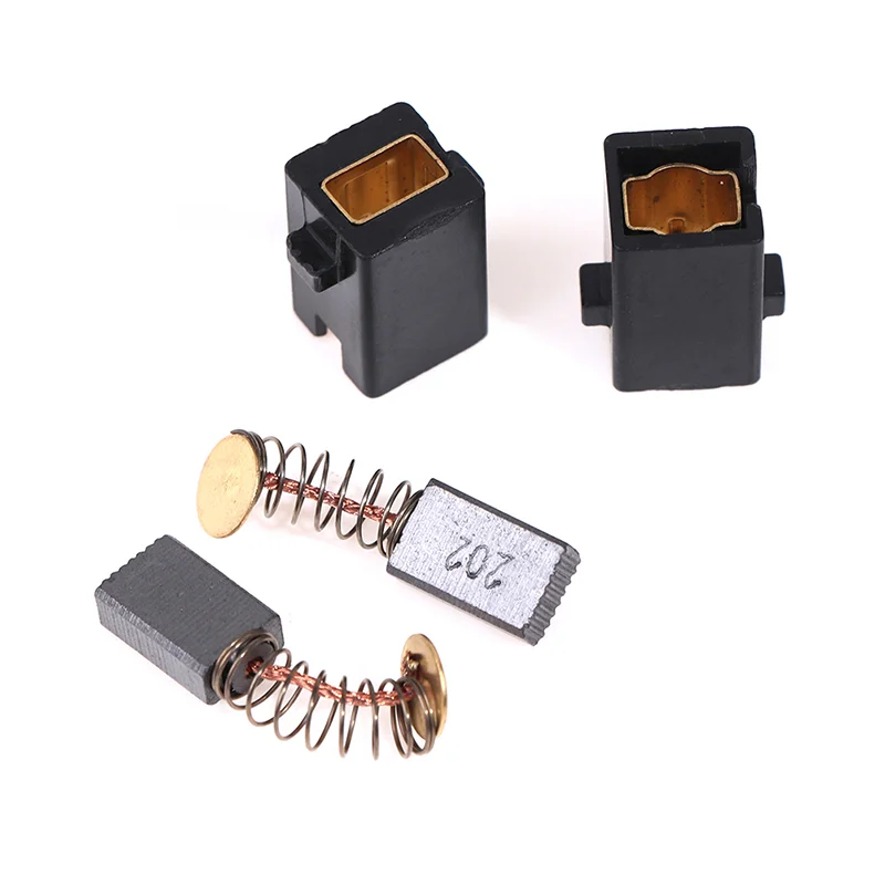 1Pair For TSB 1300 5500 TSB1300 TSB5500 GSB 550 570 GSB550 GSB570 Impact Drill Spare Parts Carbon Brush With Holder