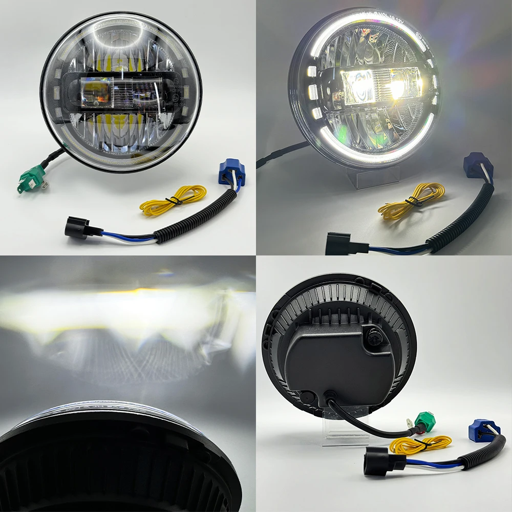 7-inch Wrangler front headlights, LED Diamond Headlights, Wrangler LED headlights applicable
