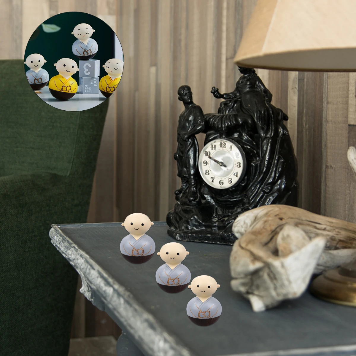 

Wooden Crafts Shape Table Decoration Wooden Toy craft Toy Home Adornment Tumbler nament