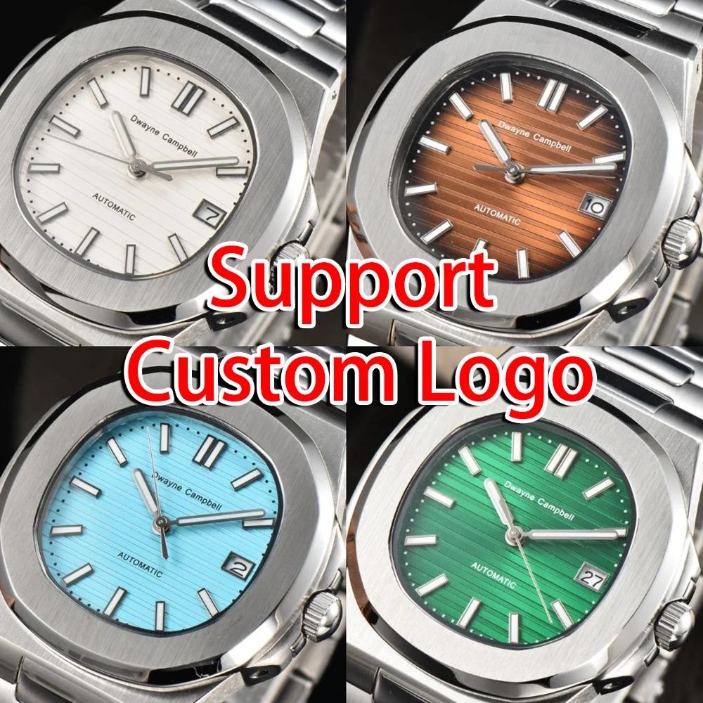 29.7mm Custom Logo Watch Dial Green Luminous Fits NH35 Series Movements Replacement Watch Accessory mens new multi-color Dials