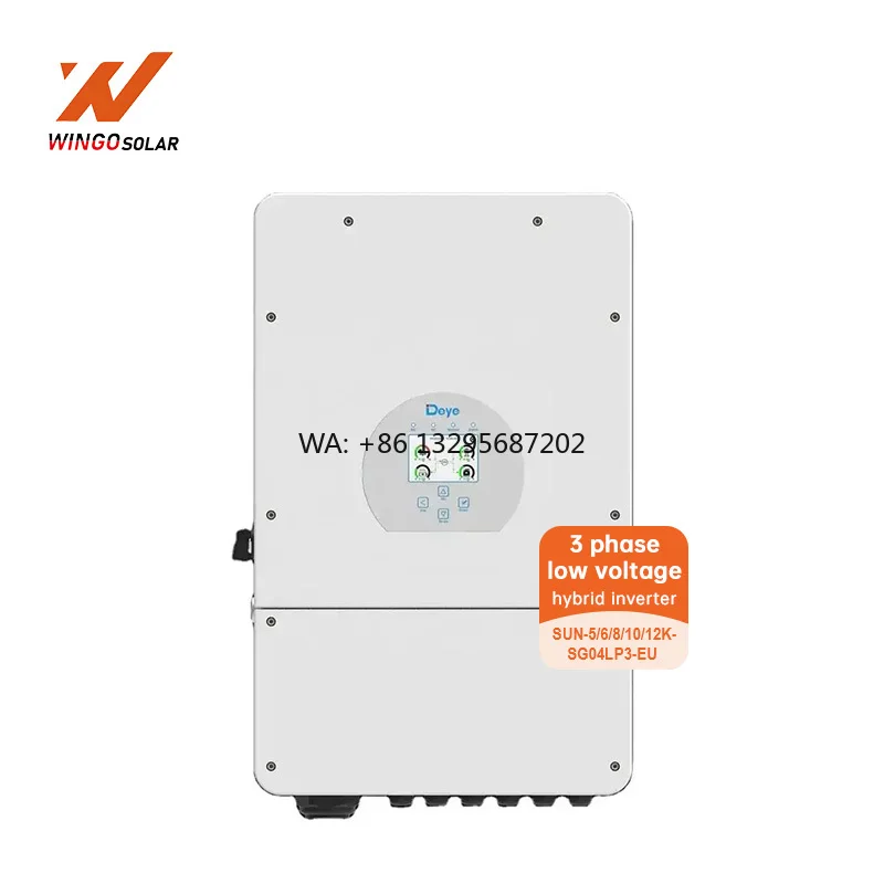 

Deye Solar Hybrid Inverter Low Voltage Single Phase 3/3.6/5/6/8/10/12 48V Hybrid Inverter Solar Inverter With Wifi