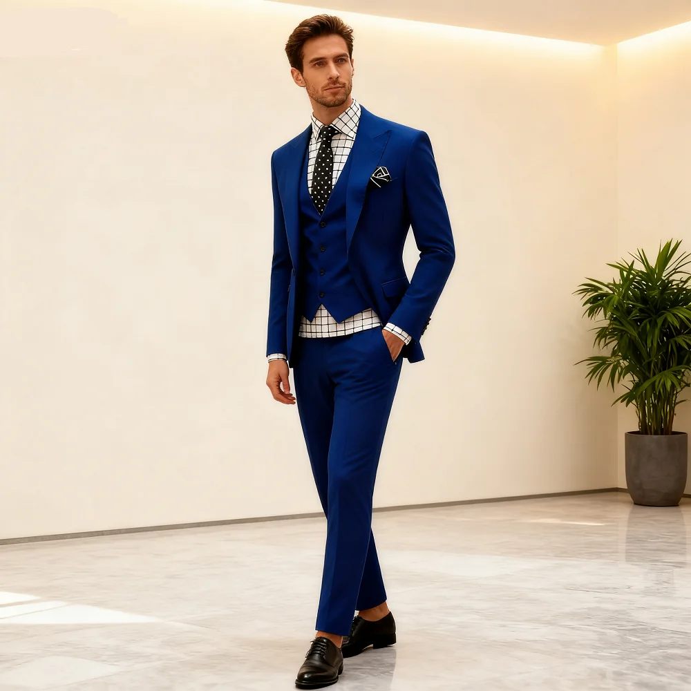 

Roxo интеллектуальные повседневные смокинги с лацканами для мужчин, облегающие однотонные смокинги для курения, настраиваемые смокинги для мальчиков, костюмы для мужчин