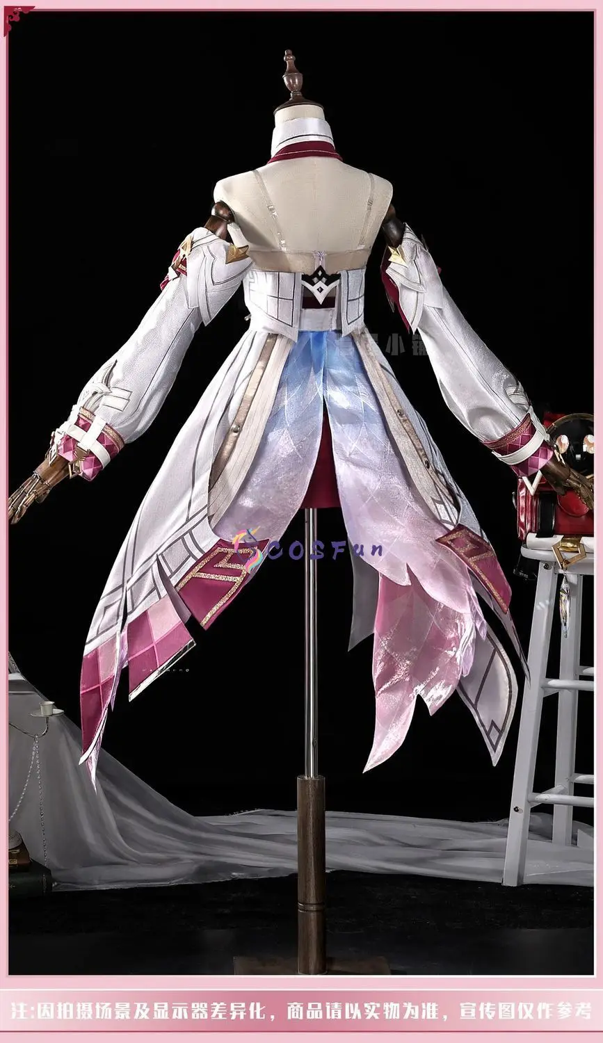Genshin Impact Linnea Cosplay Costume Sexy Lovely Uniform Bag Halloween Party Role Play Outfit Women COSFun view 3