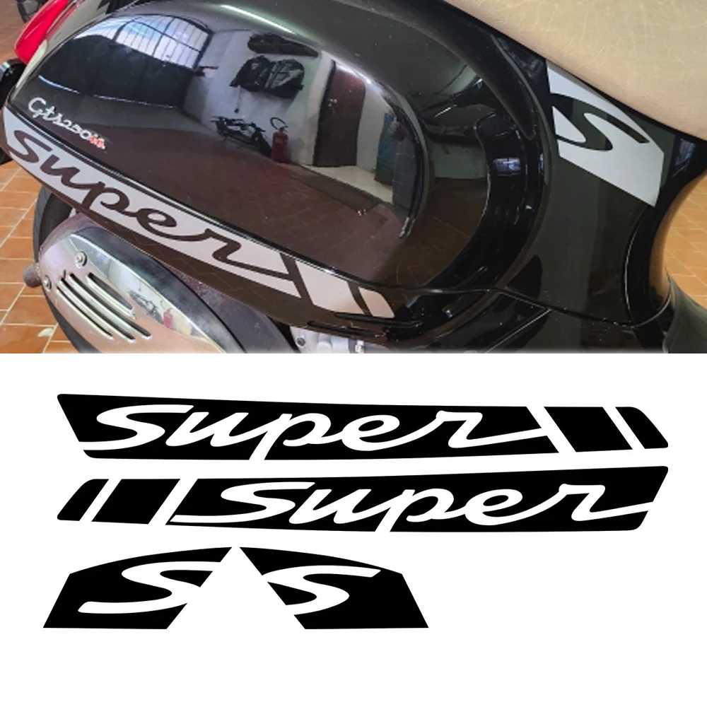 

For Vespa GTS250 GTS 300 GTV 250 GTV 300 GTS250 GTS300 GTV300 GTV300 Motorcycles Scooter Sticker Set Side Body Decals Waterproof
