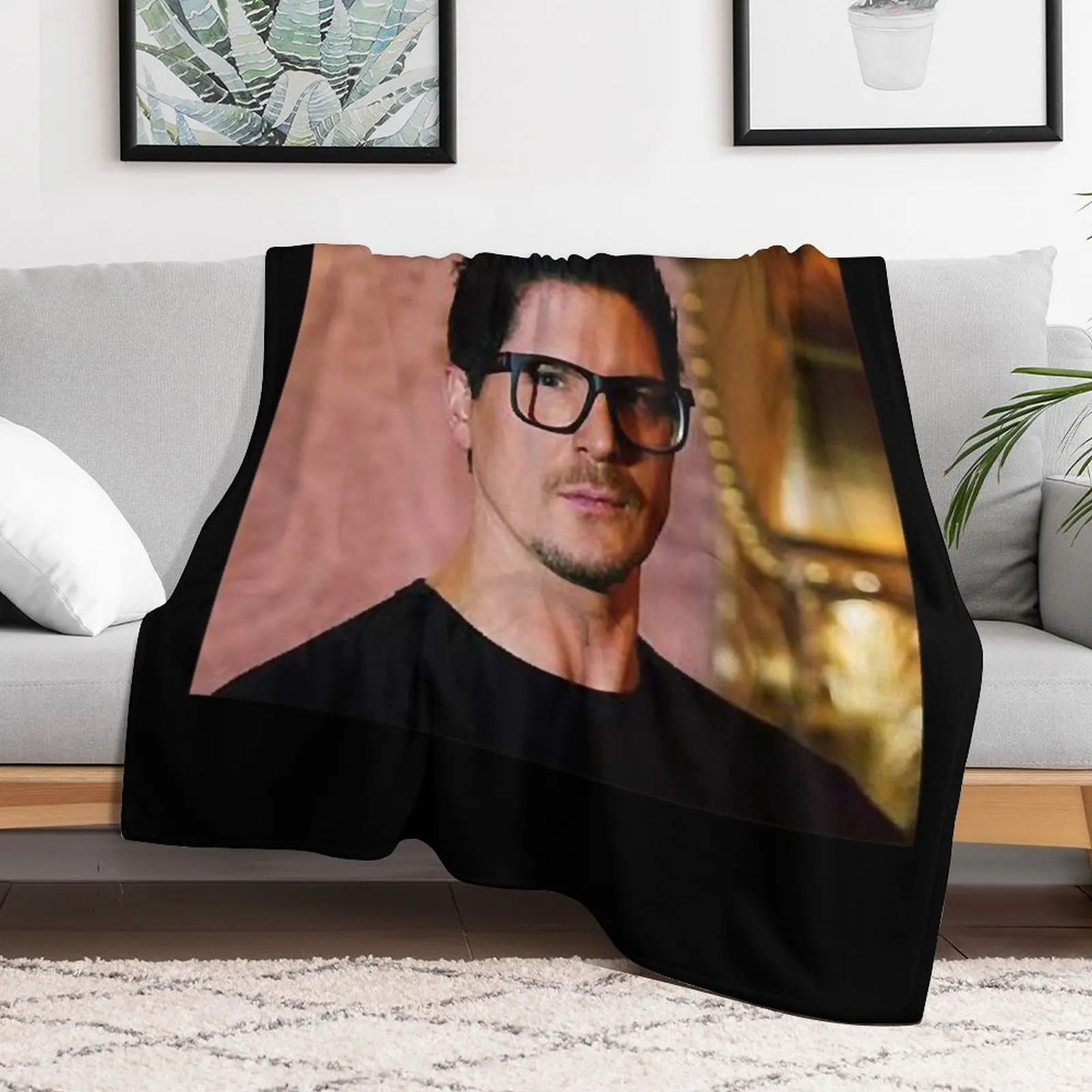 Grab It Fast Bagans Retro Zak Men Throw Blanket Shaggy Furry Soft Blanket for Bedroom Living Room