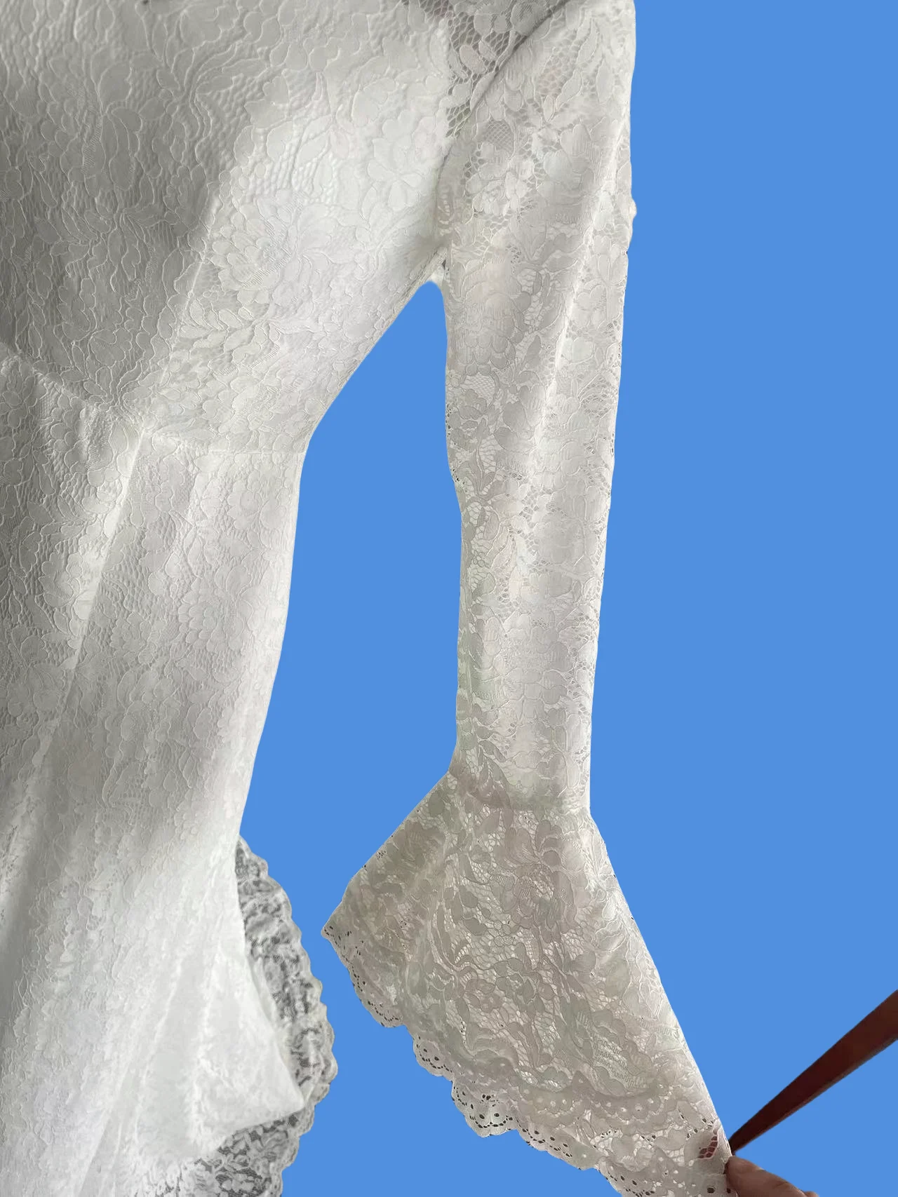 Ekskluzywna, lekka suknia ślubna, lekka, luksusowa koronka, super wróżkowy welon ślubny, długa sukienka z lekkiej gazy w stylu leśnym dla kobiet.