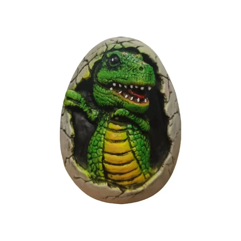 Jurassic Dinosaur Egg Latex Foam Decorative Archaeological Easter Garden For Kids Party Table Centerpiece Home Gift Collectors