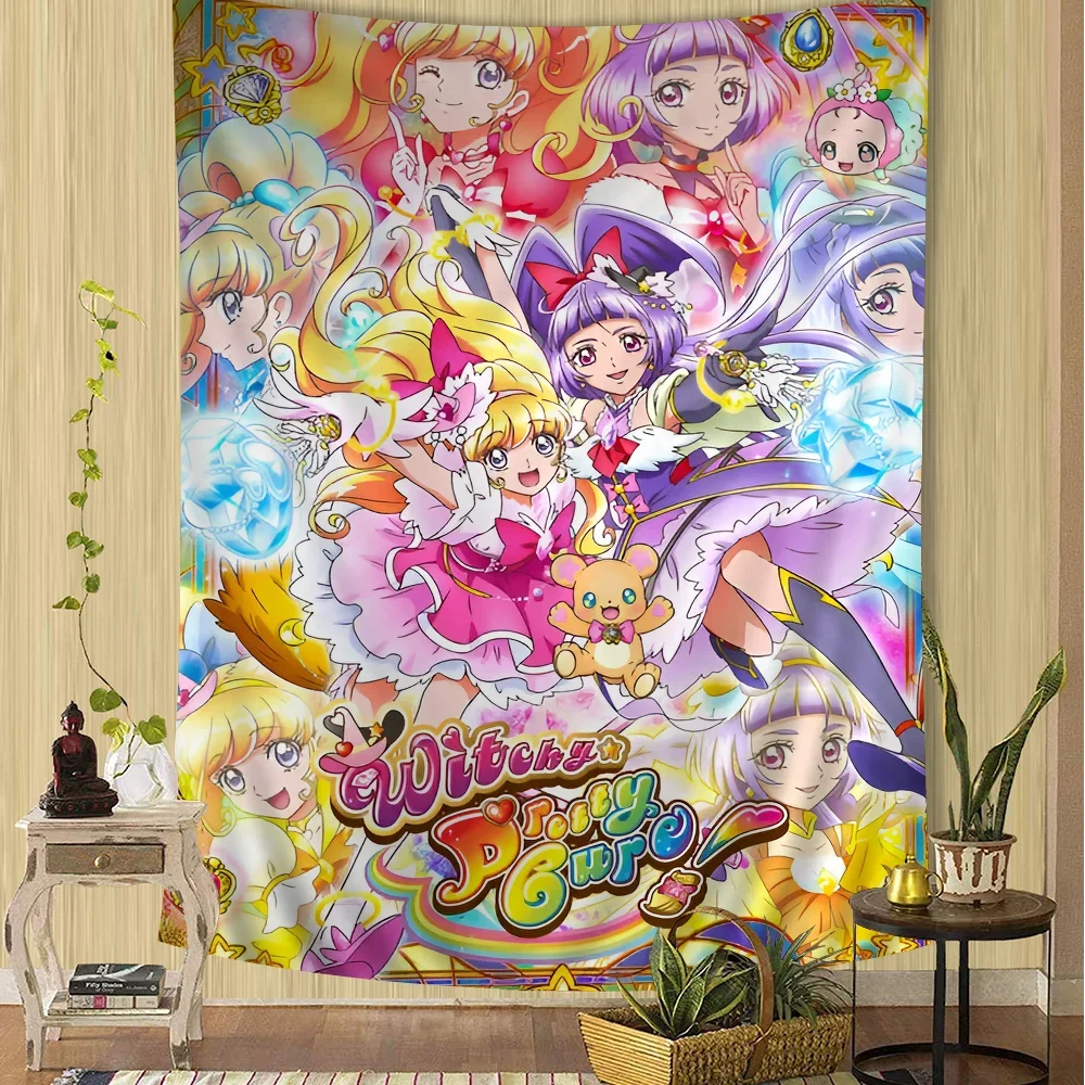 Tapis muraux en polaire pour la décoration de la maison, anime mignon, marionnette, hiphélicoptère, conflictarot, décor de dortoir