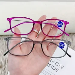 2024 New Fashion Anti-Blue Light Reading Glasses Women Men Optical Computer Glasses Presbyopia +1.0+1.5+2.0+2.5+3.0+3.5+4.0