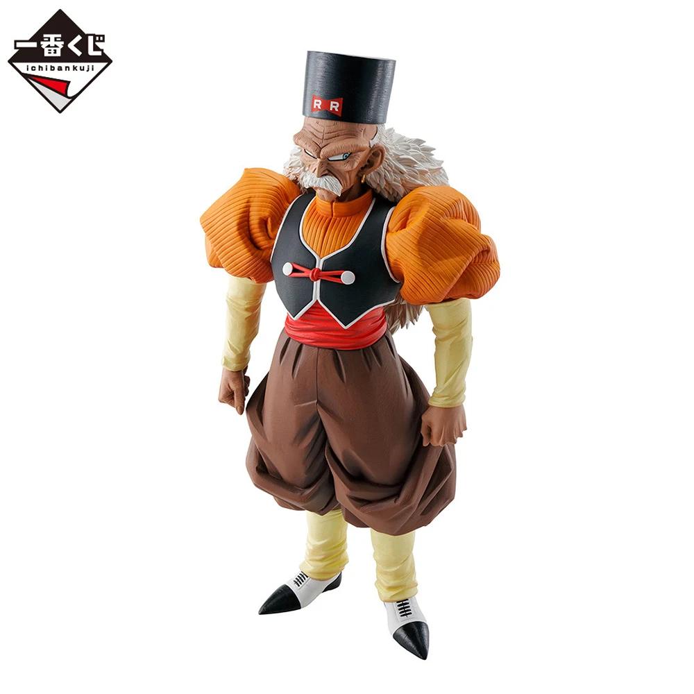 100% الأصلي في المخزون بانداي الأرواح Ichiban Kuji لعبة دراغون بول Z الدكتور جيرو أنيمي الشكل عمل الشكل المرآب عدة هدية عيد ميلاد #4