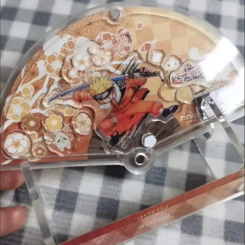 NARUTO akrylowy stojak figurka Uchiha Sasuke Uzumaki Naruto Anime urządzenia peryferyjne NOWA delikatna oryginalność Ozdoba na biurko dekoracja