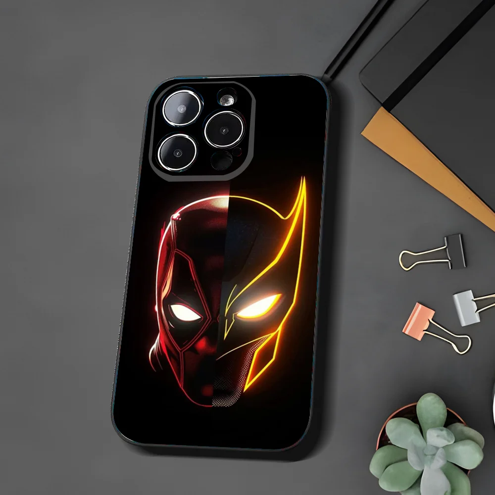 W-Wolverine Vs D-Deadpool Phone Case For Iphone 15 11 13 14 Pro Max 7 8 Plus X Xr Xs Max Se2020 12mini Cover Case