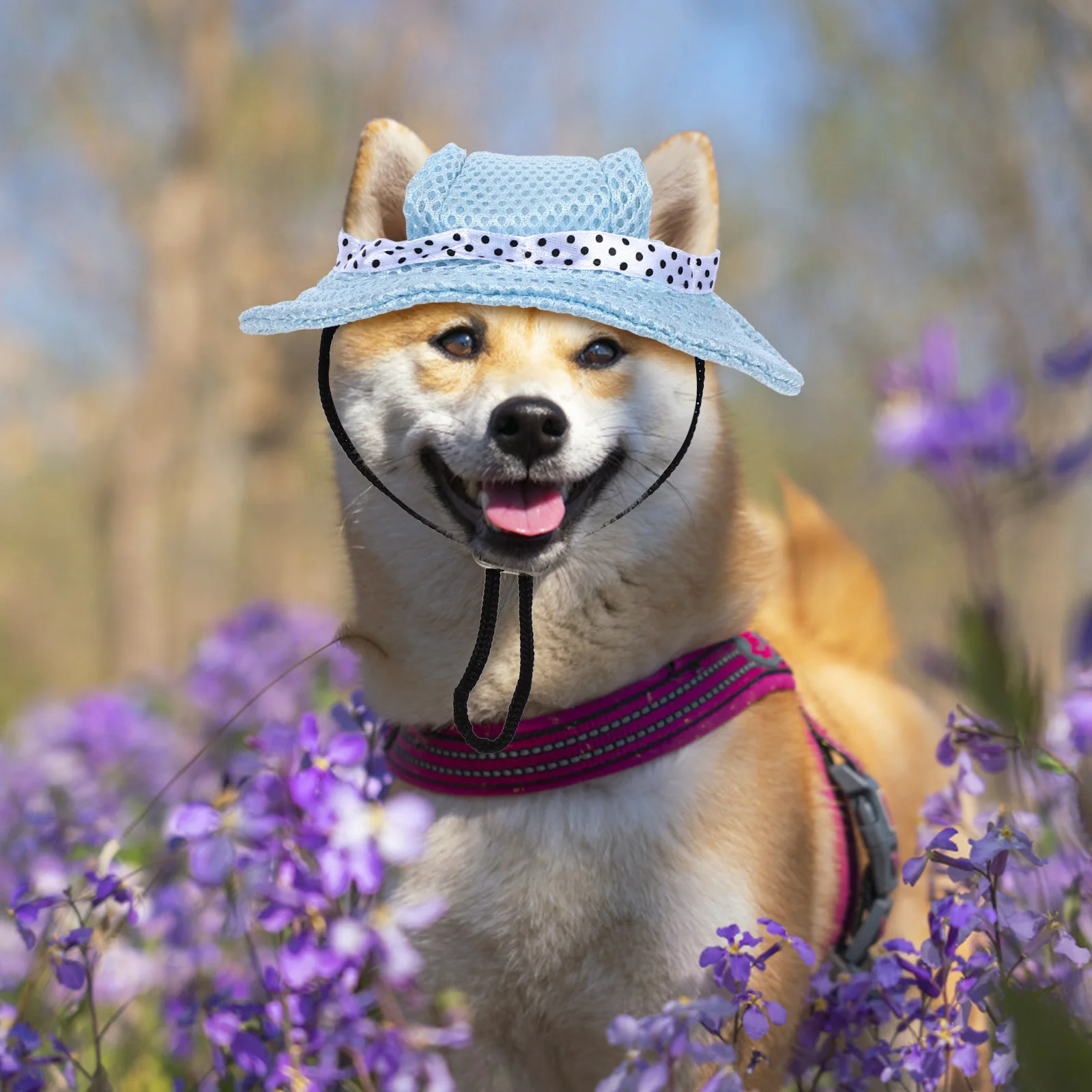 

Pet Baseball Dog Cat Visor Cap Adjustable Stripe Sun Protection Hat for Outdoor Sports Pet Dog Cap Dogs Hat Visor for Dogs