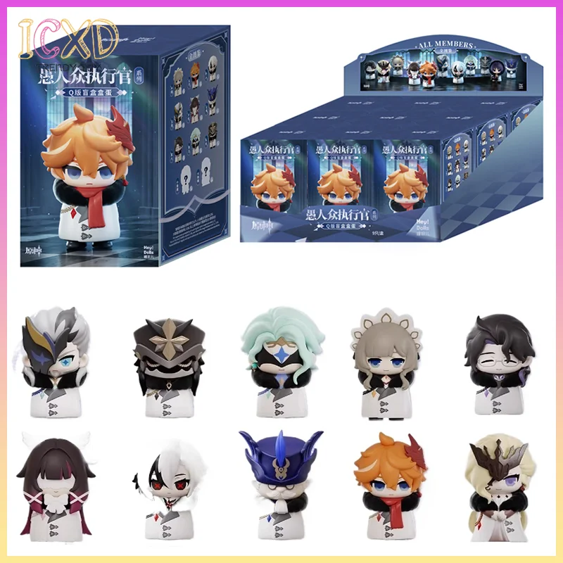 

Подлинная поставка Genshin Fatui Harbinger слепая коробка Mihoyo игра аниме фигурка коллекционные товары загадочная коробка подарки украшения