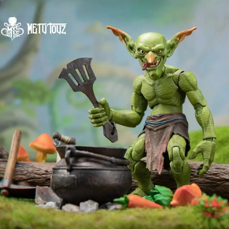 قبل البيع 13 سنتيمتر حقيقية Metytoyz عفريت مغامرة فريق المحارب عمل الشكل المنقولة المشتركة العصرية لعبة ميرش المقتنيات هدية