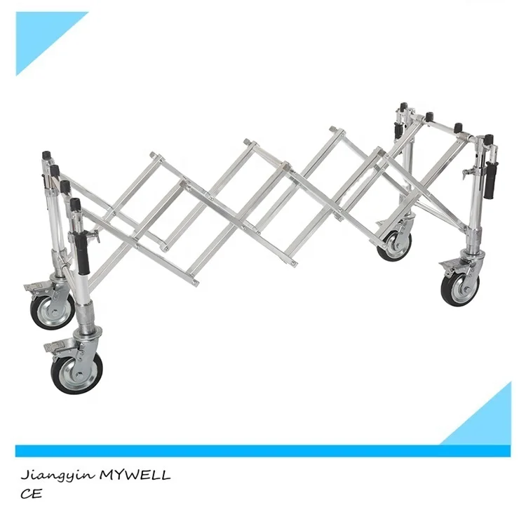 M-CT01 Lightweight Foldable Coffin Trolley For Church Use