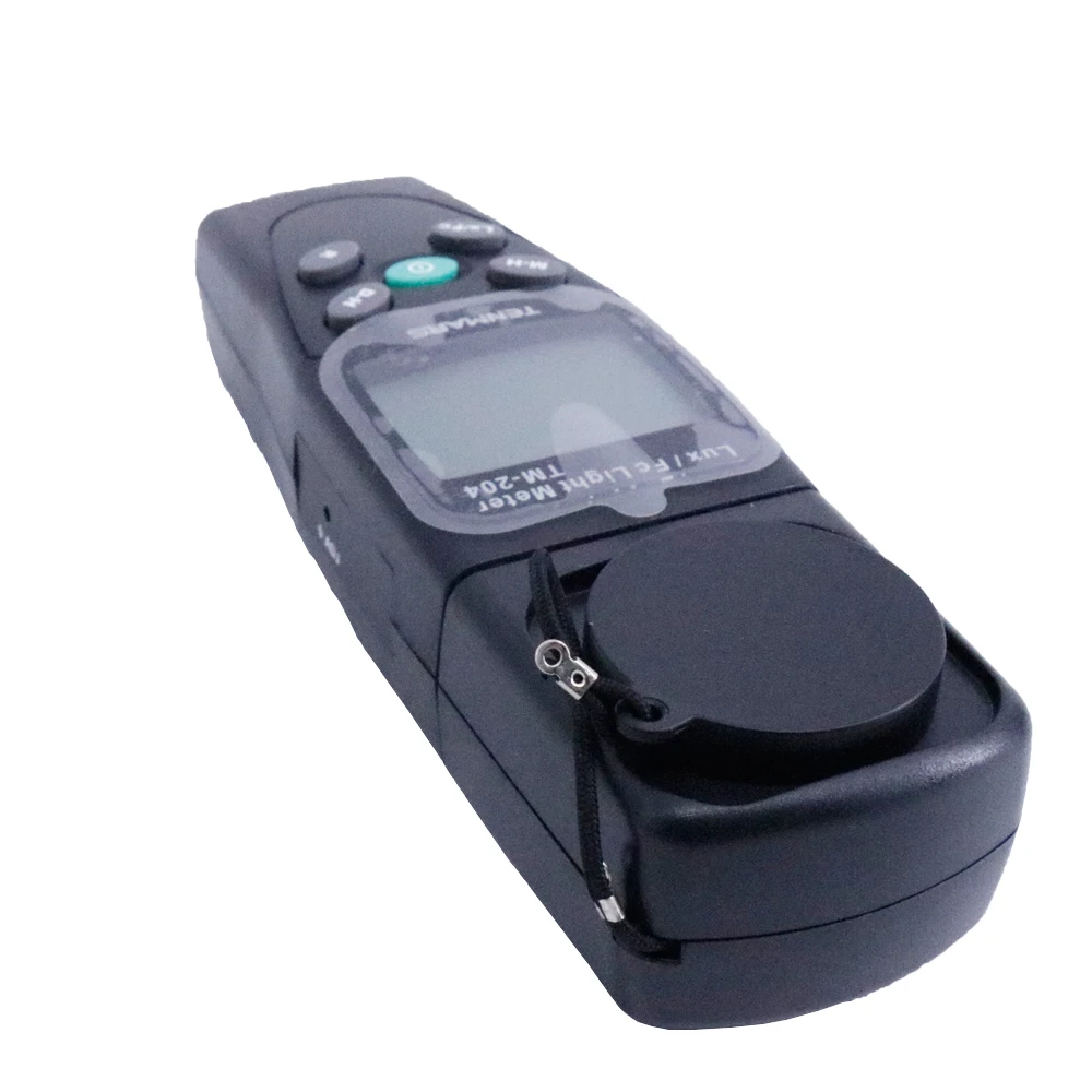 TM-204 مقياس الضوء الرقمي عالي الدقة مع أقصى قراءة 2000 مقياس الضوء اختبار الأطياف السيارات المدى